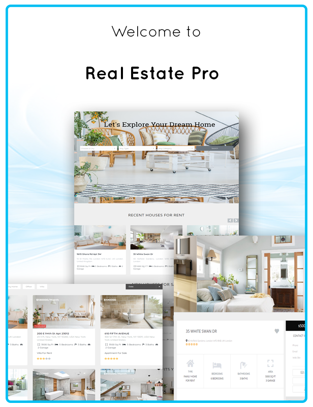 Real Estate Pro - WordPress Plugin official Envato preview
