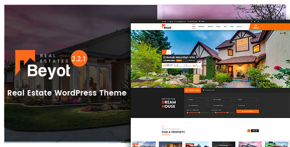 Beyot - WordPress Real Estate Theme official Envato preview