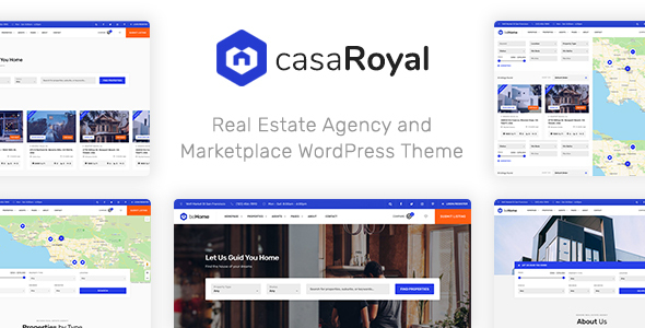 casaRoyal - Real Estate WordPress Theme official Envato preview