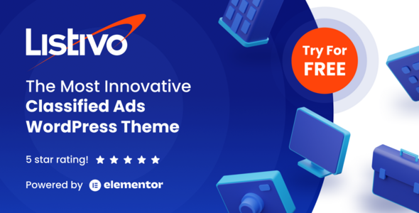 Listivo - Classified Ads WordPress Theme official Envato preview
